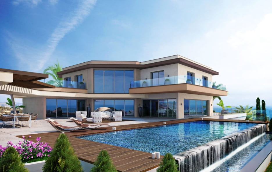 Casa de luxo para leilão